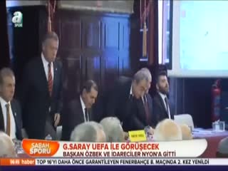 Galatasaray UEFA ile görüşecek