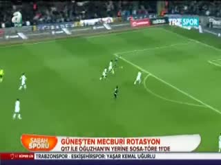 Güneş'ten mecburi rotasyon