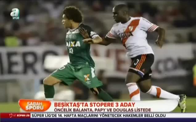 Beşiktaş'ta stopere 3 aday