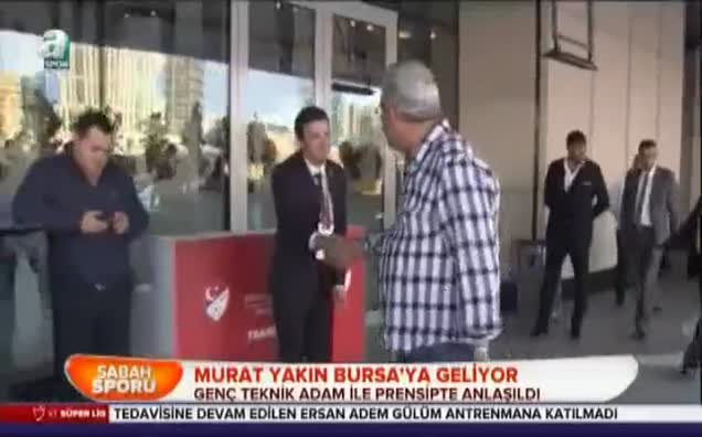 Murat Yakın Bursa'ya geliyor