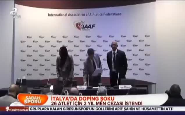 İtalya'da doping şoku