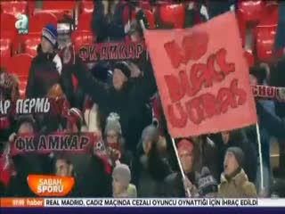 Amkar 2-0 CSK Moskova (özet)