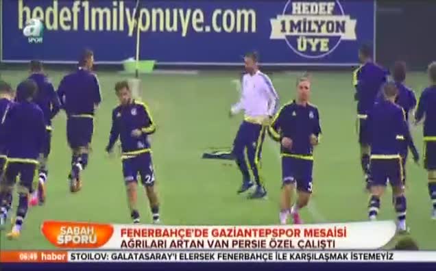 Fenerbahçe'de Gaziantepspor mesaisi