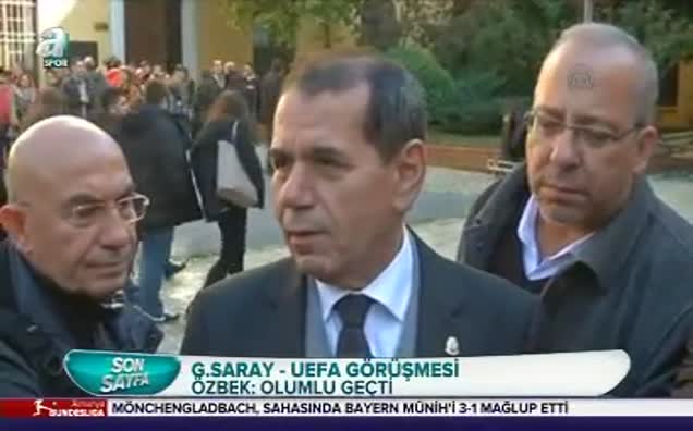 Özbek'ten UEFA müjdesi!
