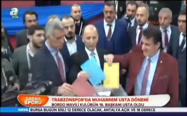 Trabzonspor'da Muharrem Usta dönemi