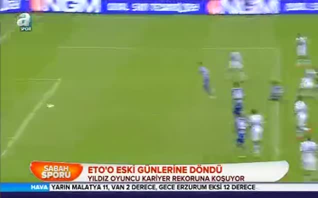 Eto'o kariyer rekoruna koşuyor