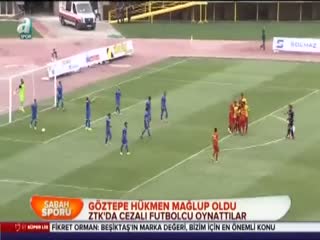 Göztepe hükmen mağlup oldu