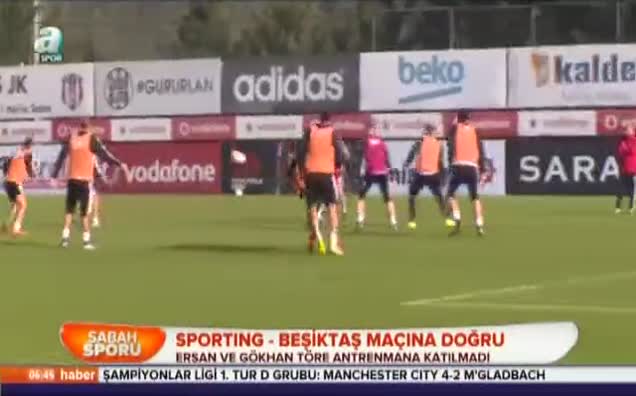 Sporting - Beşiktaş maçına doğru