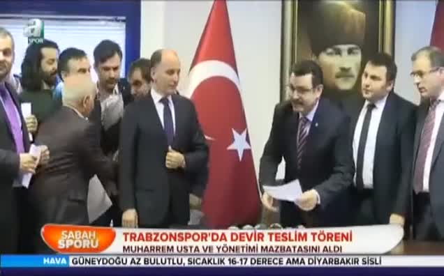 Trabzonspor'da dümene Usta geçti