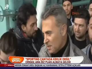 "Sporting çantada keklik değil"