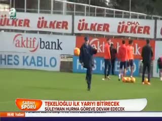 Tekelioğlu ilk yarıyı bitirecek