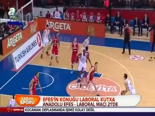 Efes'in konuğu Laboral Kutxa