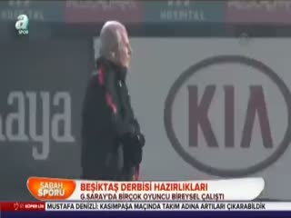 Beşiktaş derbisi hazırlıkları