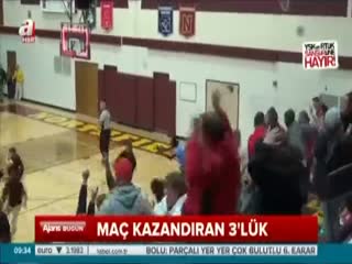 Maç kazandıran 3'lük