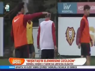 "Beşiktaş'ın elenmesine üzüldüm"