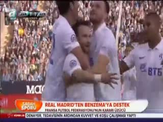Real Madrid'ten Benzema'ya destek