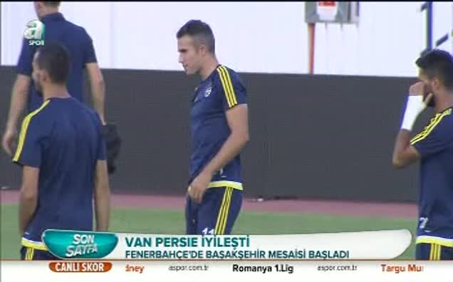 Van Persie iyileşti!