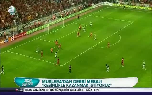 Muslera'dan derbi mesajı!