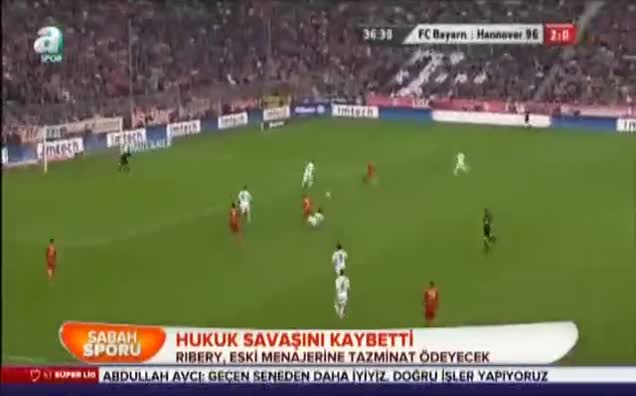 Ribery hukuk savaşını kaybetti