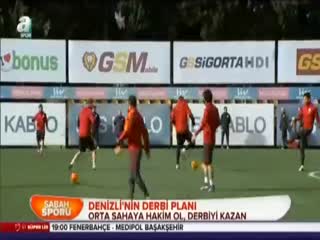 Denizli'nin derbi planı