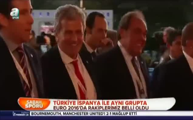 İspanya ile aynı gruba düştük