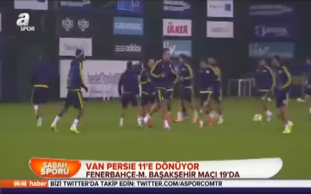 Van Persie 11'e dönüyor