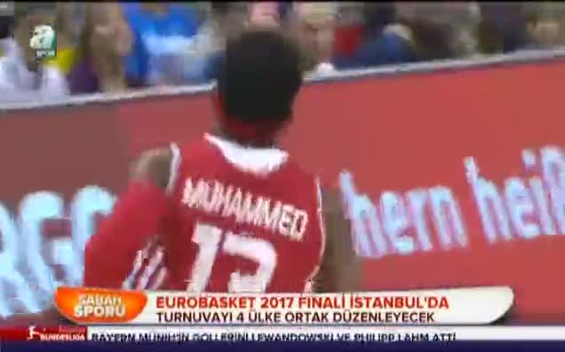 Eurobasket 2017 finali İstanbul'da
