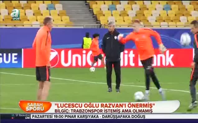 "Lucescu oğlu Razvan'ı önermiş"