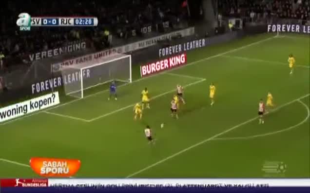 PSV Eindhoven 1-1 Roda (özet)