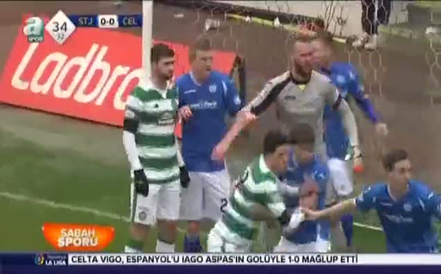ST Johnstone 0-3 Celtic (özet)