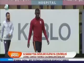 Galatasaray'da gözler kupaya çevirildi