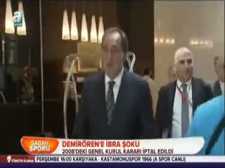 Demirören'e ibra şoku!