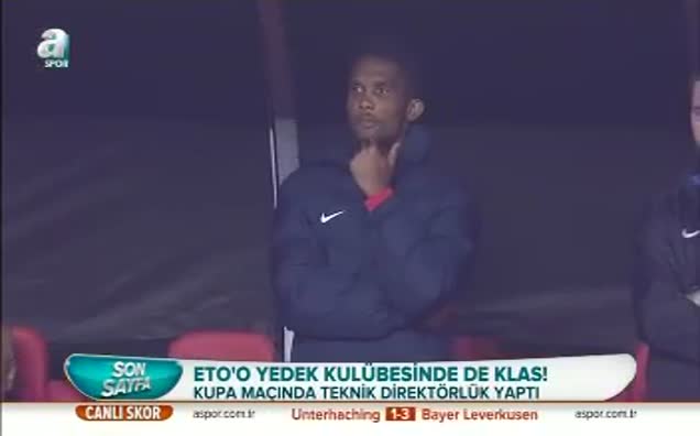 Antalyaspor'da 'Hoca Eto'o' fırtınası