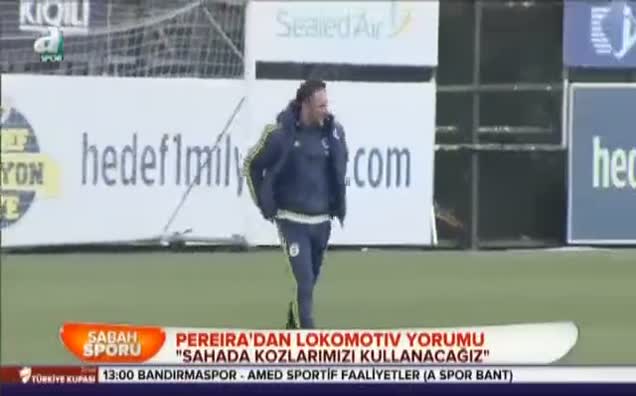 Pereıra'dan Lokomotiv yorumu