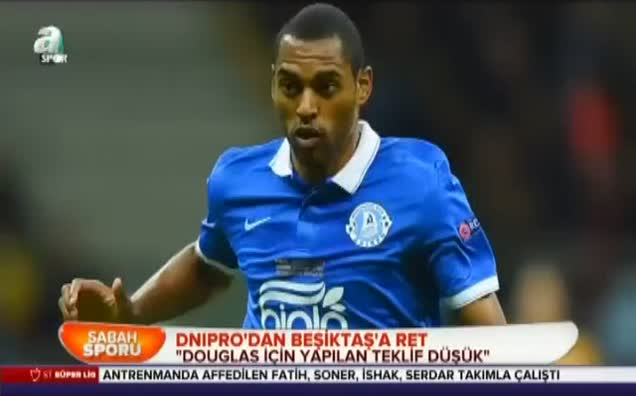 Dnipro'dan Beşiktaş'a ret