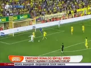 Cristiano Ronaldo sinyali verdi