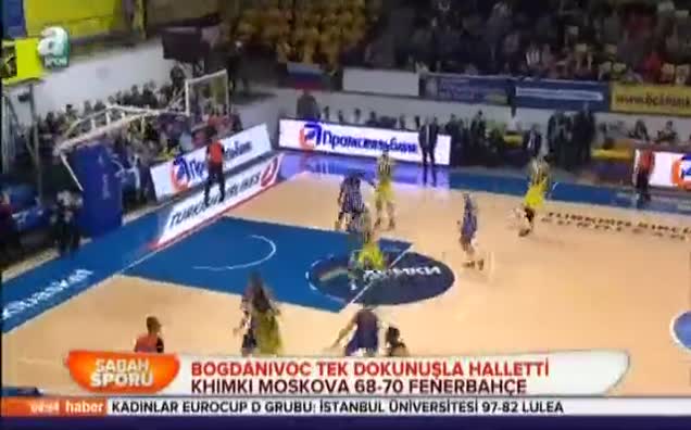 Bogdanivoc tek dokunuşla halletti