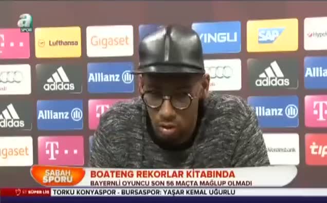 Boateng rekorlar kitabında
