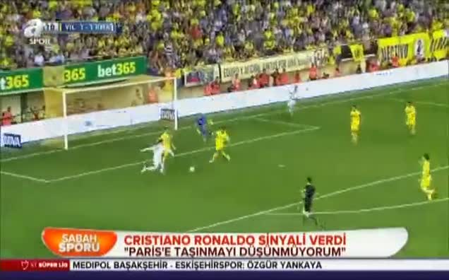 Cristiano Ronaldo sinyali verdi