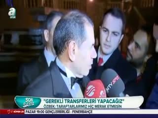 Dursun Özbek'ten transfer müjdesi!