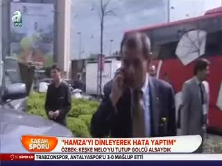 Dursun Özbek Sabah'a konuştu