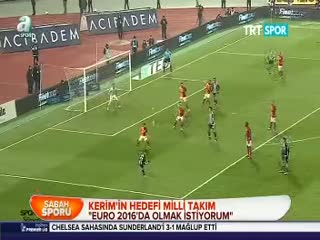 "Euro 2016'da olmak istiyorum"