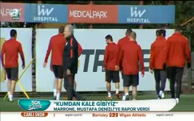 "Kumdan kale gibiyiz"