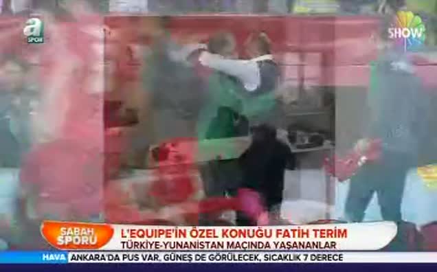 L'equipe'in özel konuğu Fatih Terim