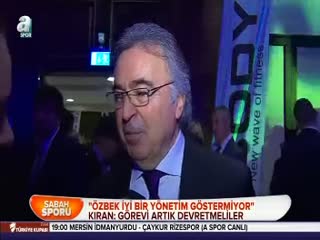 "Özbek iyi bir yönetim göstermiyor"