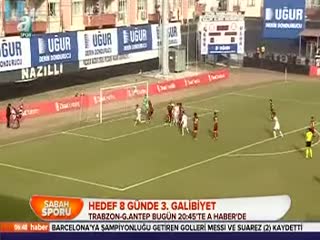Hedef 8 günde 3. galibiyet