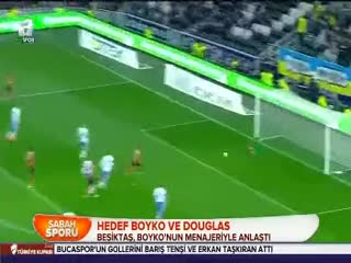 Beşiktaş Boyko ile el sıkıştı