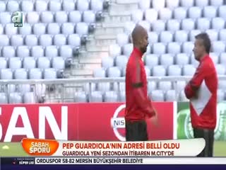 Pep Guardiola'nın adresi belli oldu