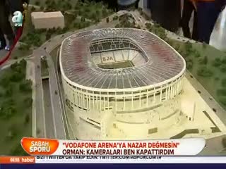 "Vodafone Arena'ya nazar değmesin"