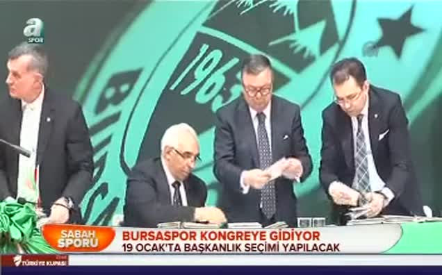Bursaspor kongreye gidiyor